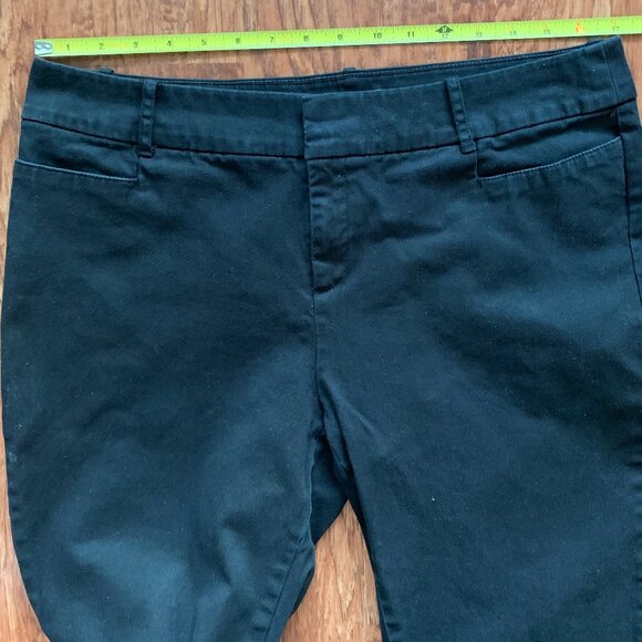 Dockers Women's Stretchy Cotton and Elastane Pants US Women Size 12M in Black - Picture 3 of 7